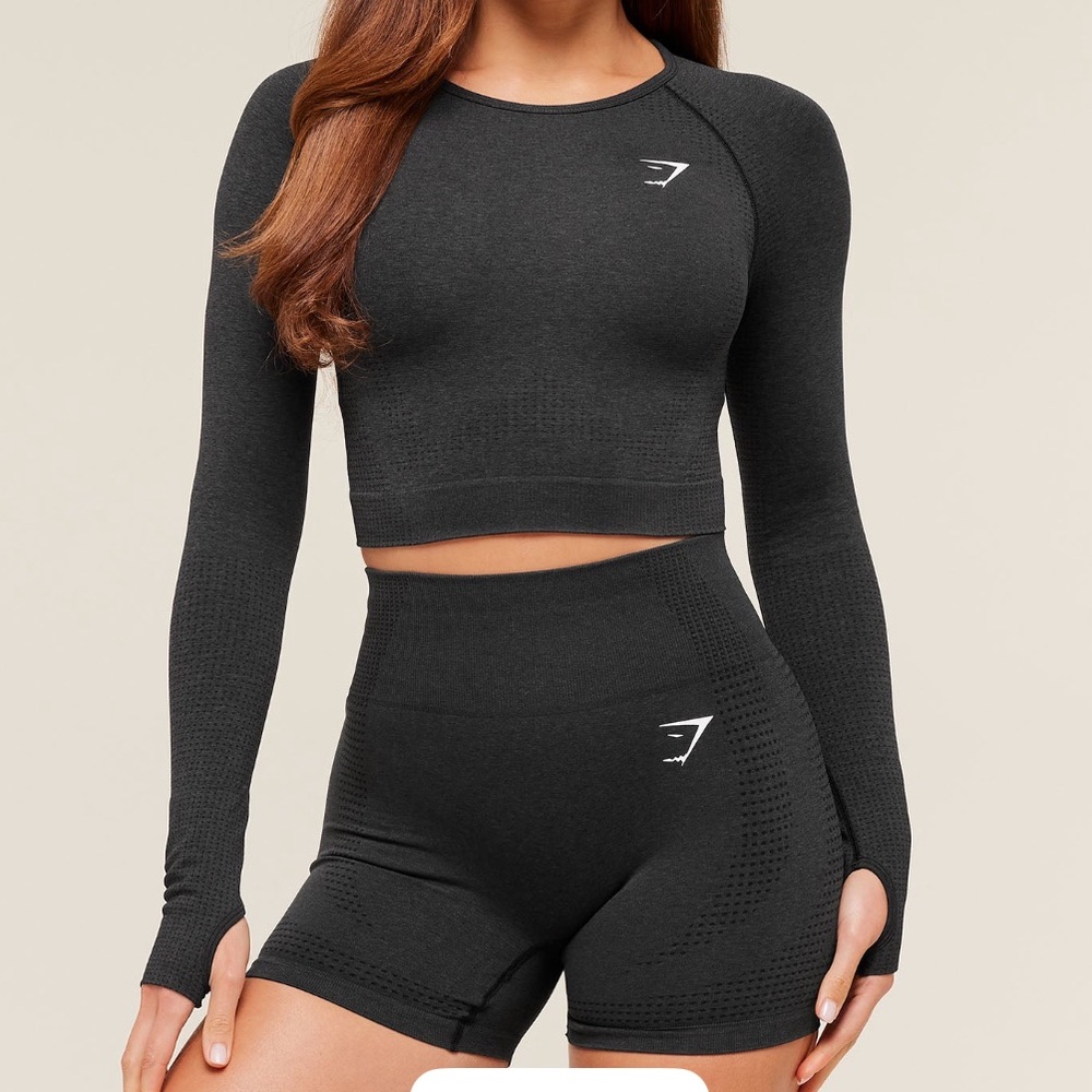 Vital Seamless Long Sleeve Crop Top